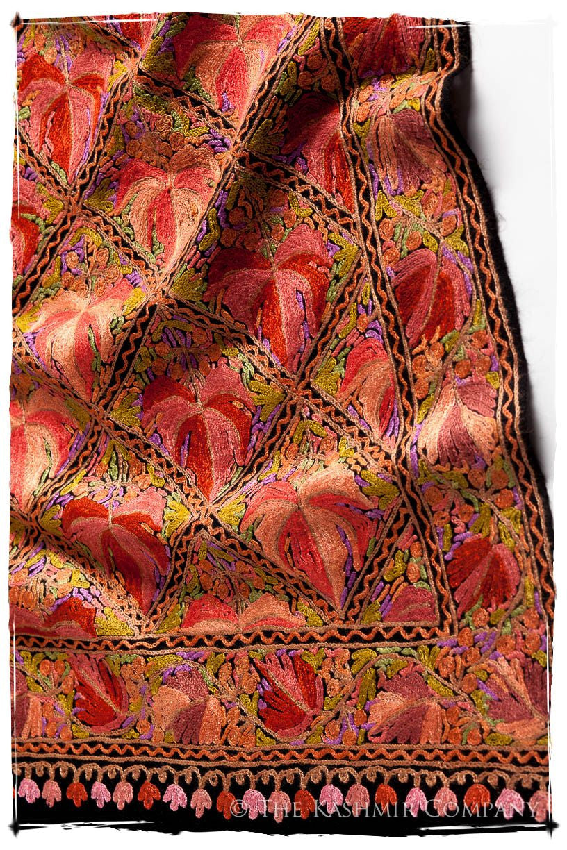 Palais de Saumon Lilas Antiquaires Shawl