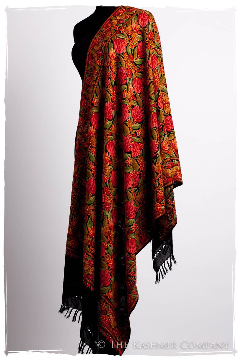 Lotus de l'été Indien Antiquaires Shawl