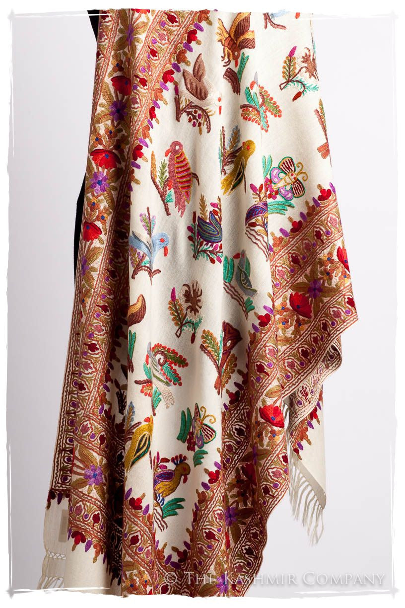 Oiseaux de Paris Antiquaires Shawl