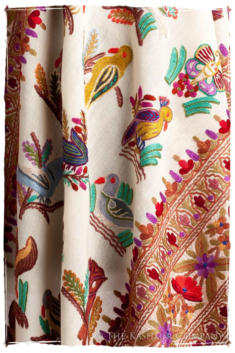 Oiseaux de Paris Antiquaires Shawl