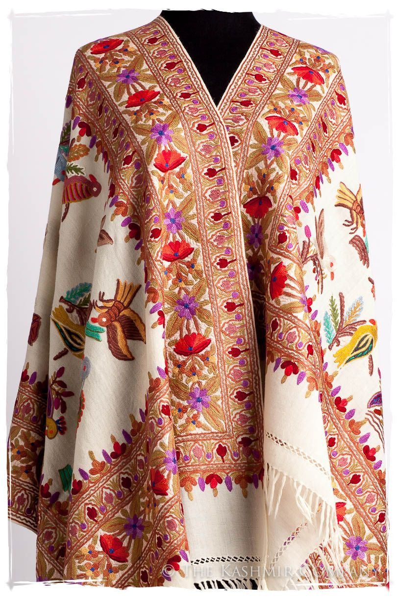 Oiseaux de Paris Antiquaires Shawl