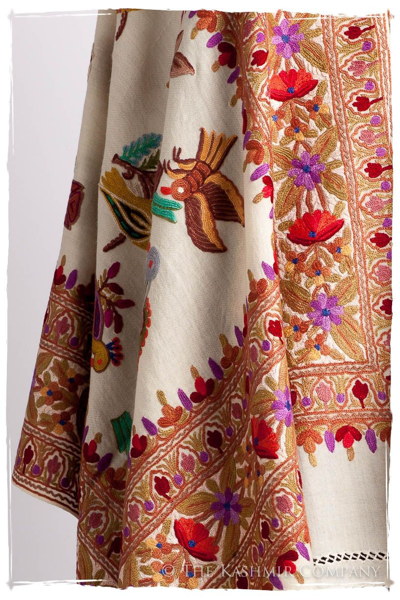 Oiseaux de Paris Antiquaires Shawl