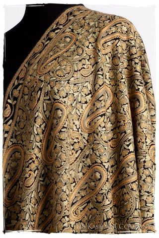 Oasis Moss Paisley Antiquaires Shawl