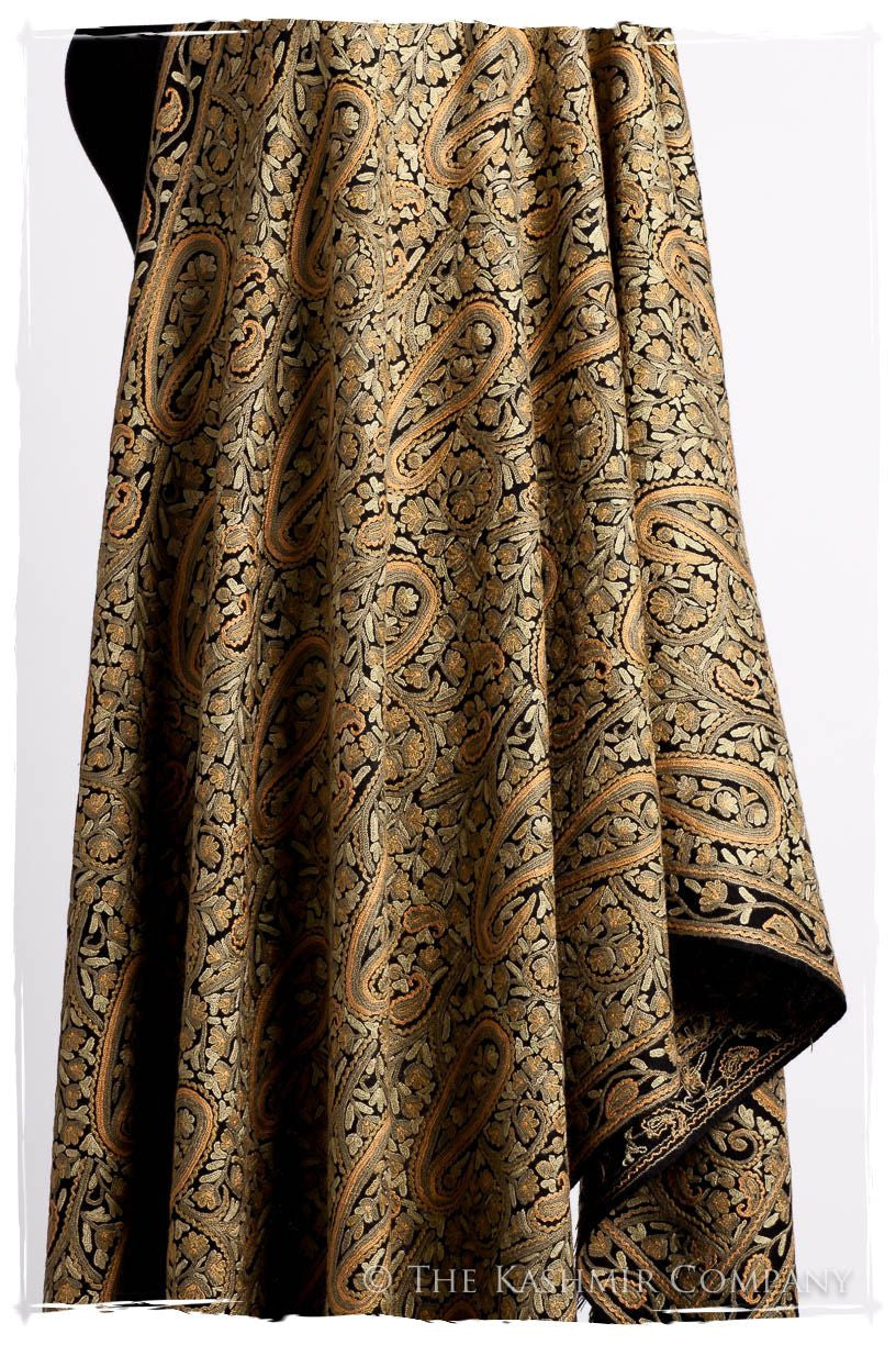 Oasis Moss Paisley Antiquaires Shawl