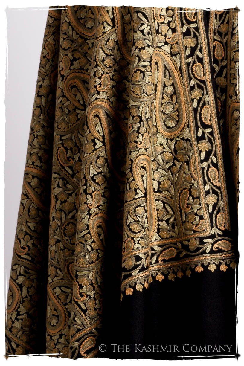 Oasis Moss Paisley Antiquaires Shawl