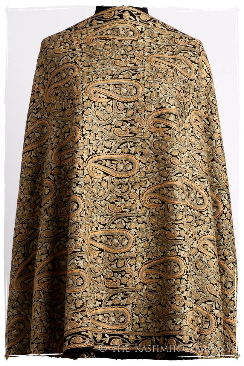 Oasis Moss Paisley Antiquaires Shawl