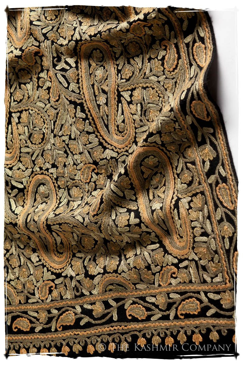 Oasis Moss Paisley Antiquaires Shawl