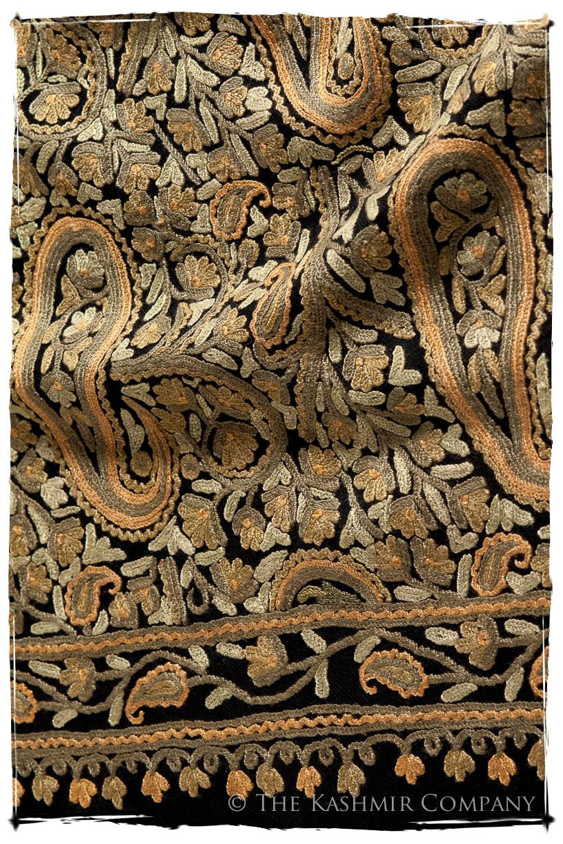 Oasis Moss Paisley Antiquaires Shawl