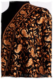 Nuances de Brun Paisley Secret Garden Shawl