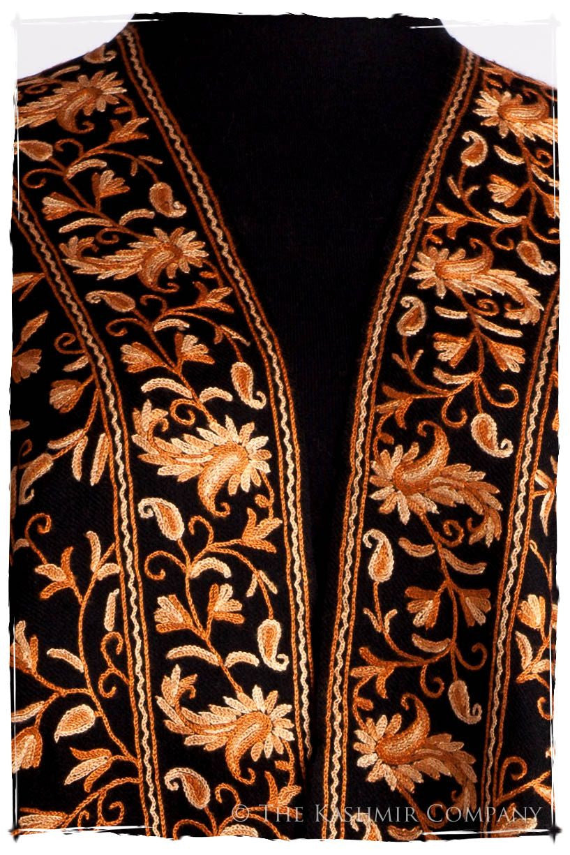 Nuances de Brun Paisley Secret Garden Shawl