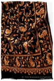 Nuances de Brun Paisley Secret Garden Shawl