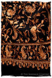 Nuances de Brun Paisley Secret Garden Shawl