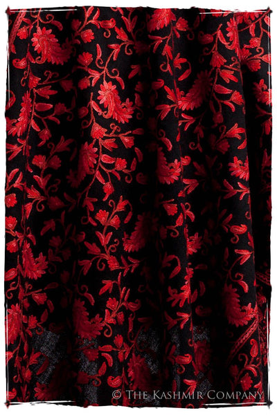 Nuances de Cayenne Paisley Secret Garden Shawl