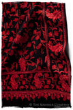 Nuances de Cayenne Paisley Secret Garden Shawl