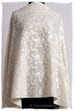 Blanc de Ivoire Paisley Secret Garden Shawl