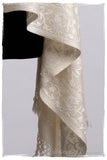 Blanc de Ivoire Paisley Secret Garden Shawl