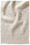 Blanc de Ivoire Paisley Secret Garden Shawl