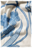 Nuances de bleu de l'ivoire Shawl