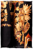 Oiseaux de Paradis Noir Gift Shawl