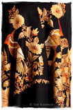 Oiseaux de Paradis Noir Gift Shawl