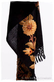 Oiseaux de Paradis Noir Gift Shawl