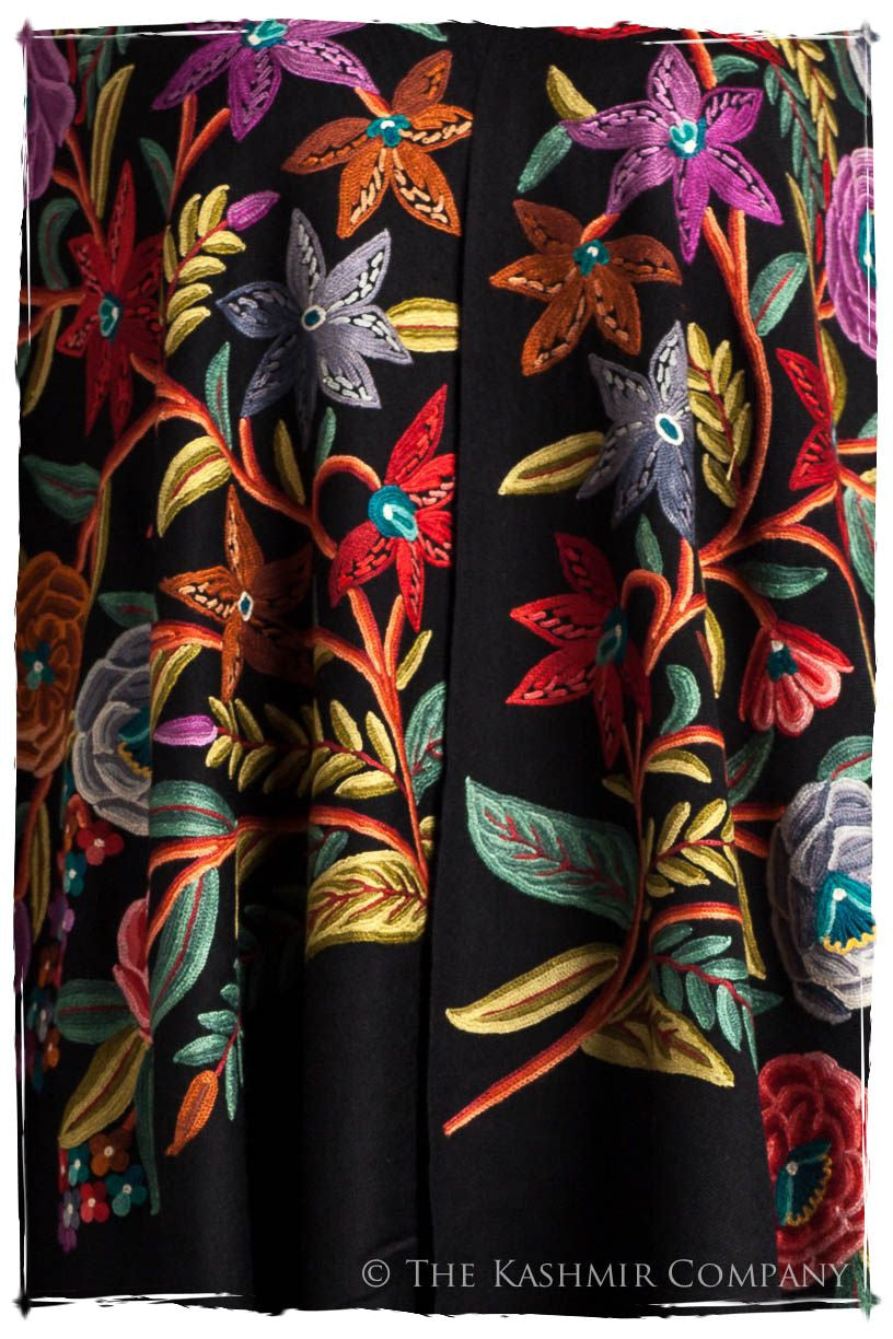 Nouvelle Soirée Multicolore Noir Shawl