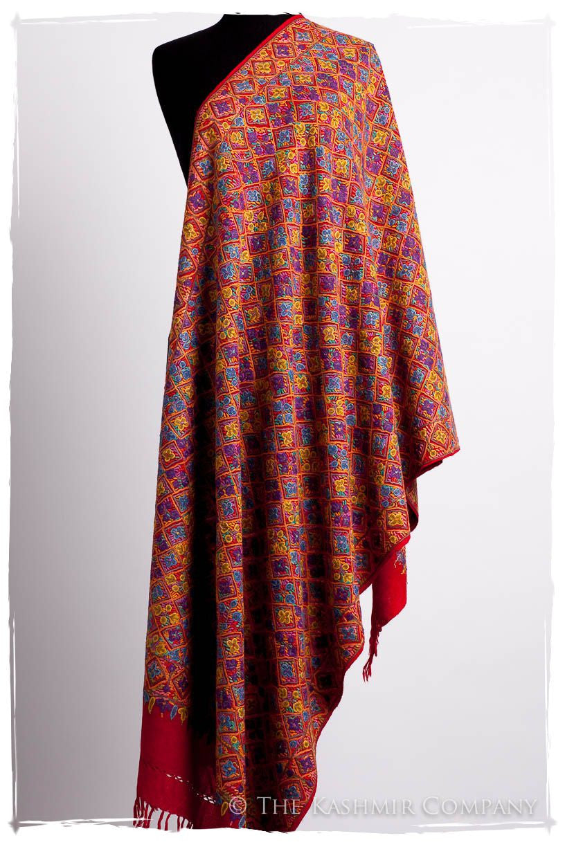 Mosaïque de Joie Antiquaires Shawl