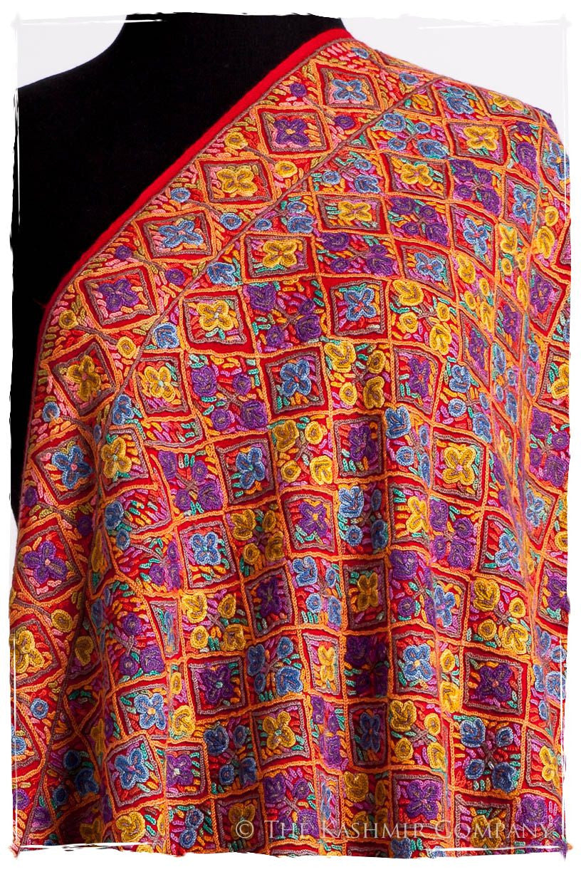 Mosaïque de Joie Antiquaires Shawl