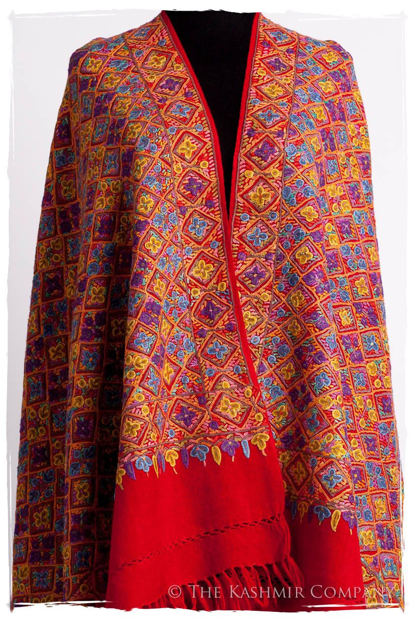 Mosaïque de Joie Antiquaires Shawl