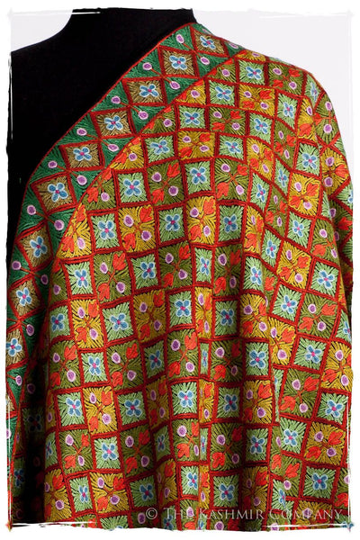 Mosaïque de Bonheur Antiquaires Shawl