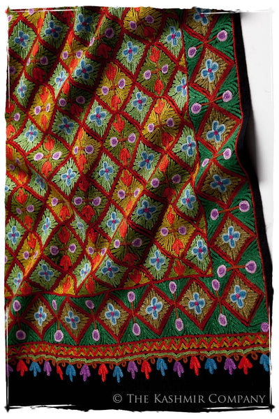 Mosaïque de Bonheur Antiquaires Shawl