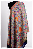 Lotus du lac Cachemire Antiquaires Shawl
