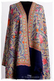 Lotus du lac Cachemire Antiquaires Shawl