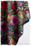 Fleur du Soleil Océan Bleu Renoirs Dream Shawl