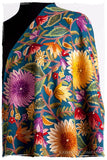 Fleur du Soleil Océan Bleu Renoirs Dream Shawl