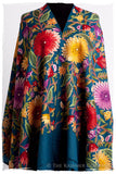 Fleur du Soleil Océan Bleu Renoirs Dream Shawl