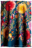 Fleur du Soleil Océan Bleu Renoirs Dream Shawl