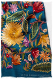 Fleur du Soleil Océan Bleu Renoirs Dream Shawl