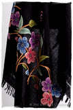 Je Ne Sais Quoi Français Noir Shawl
