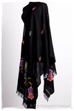 Je Ne Sais Quoi Français Noir Shawl