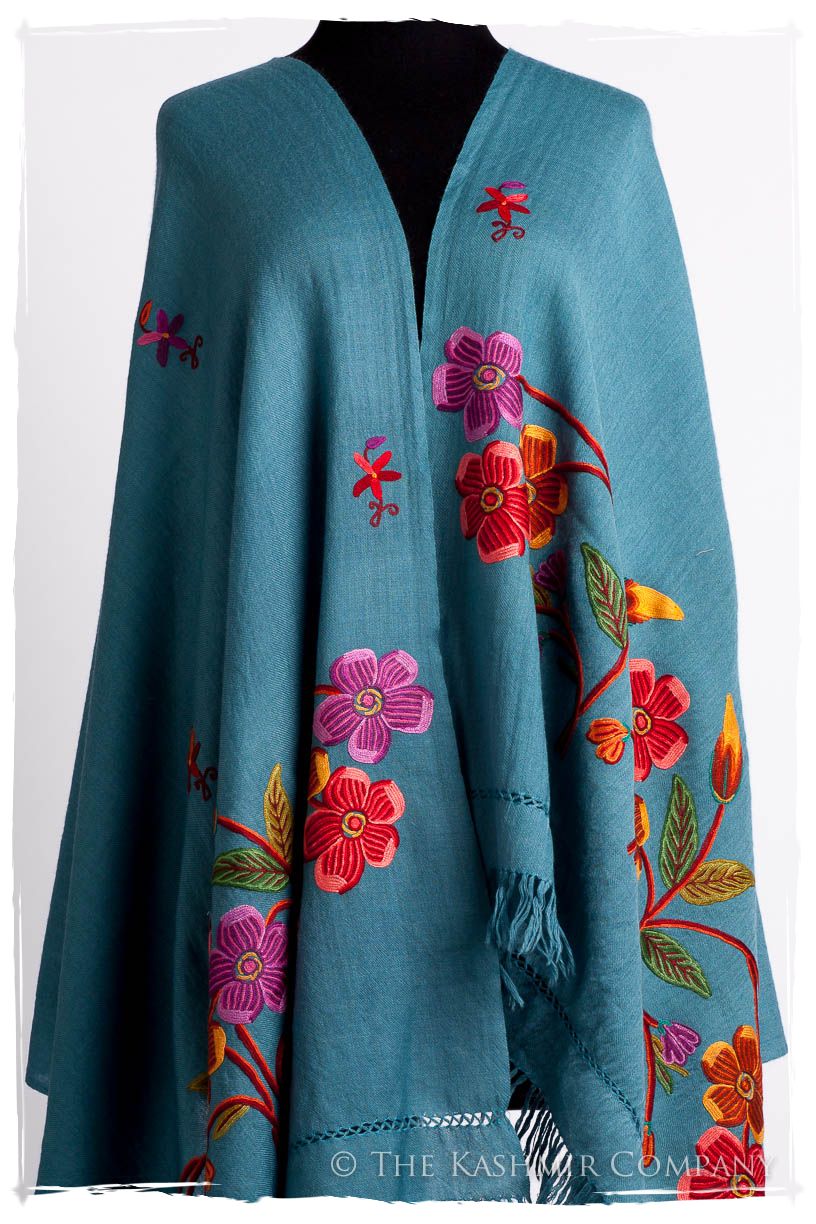 Je Ne Sais Quoi Delphinium Shawl