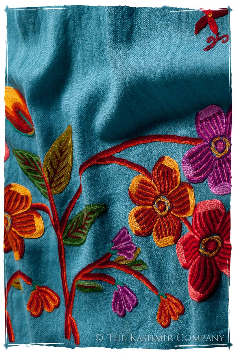 Je Ne Sais Quoi Delphinium Shawl