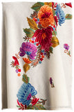 Frontière Jardin D'ivoire Bouquet Mascarade Shawl