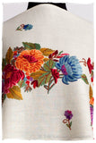 Frontière Jardin D'ivoire Bouquet Mascarade Shawl