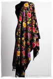 Fleur du Dahlia Doux Noir Renoirs Dream Shawl