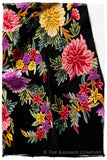 Fleur du Dahlia Doux Noir Renoirs Dream Shawl