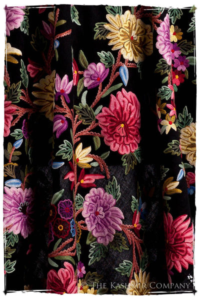 Fleur du Dahlia Lilac Noir Renoirs Dream Shawl
