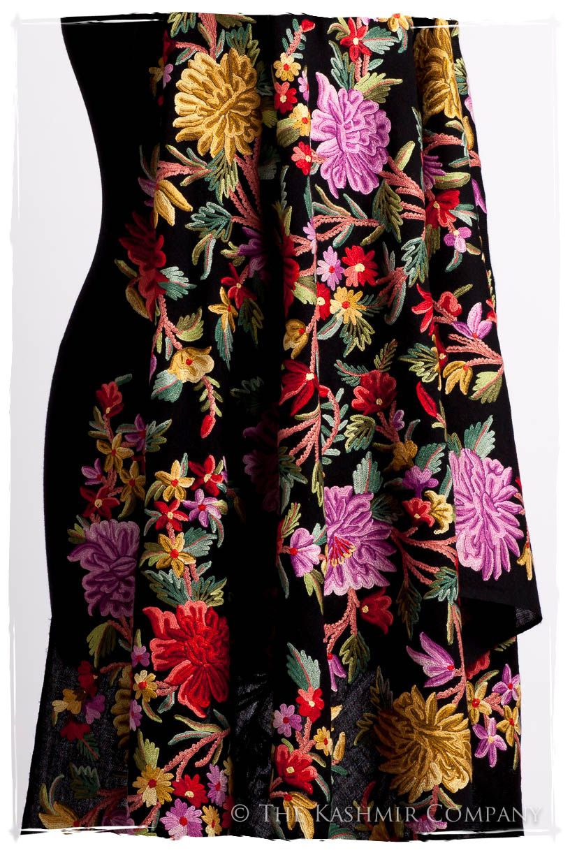 Fleur du Dahlia Miel d'or Renoirs Dream Shawl