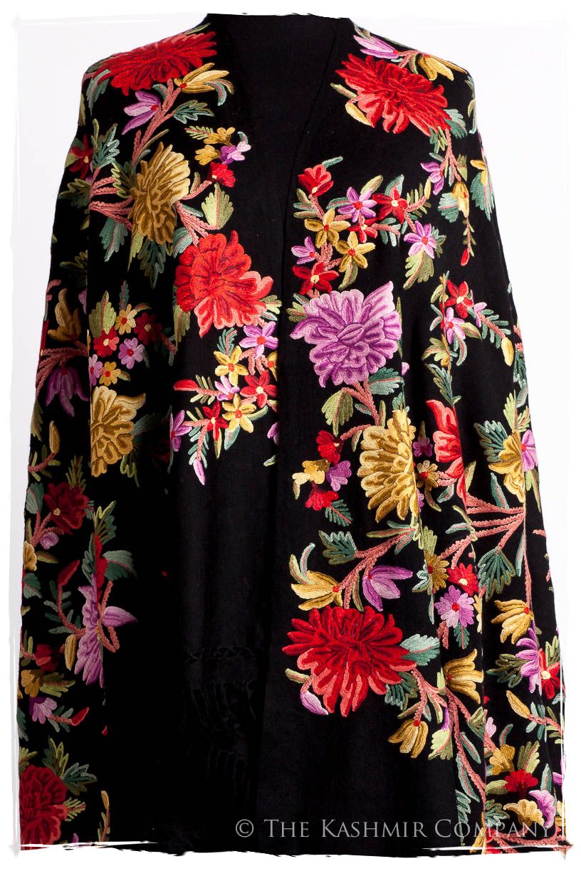 Fleur du Dahlia Miel d'or Renoirs Dream Shawl