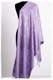 The Célébration Fabuleuse Lilac Jardin Shawl